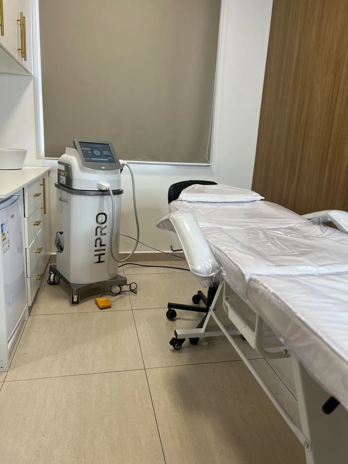Sala com o equipamento HIPRO