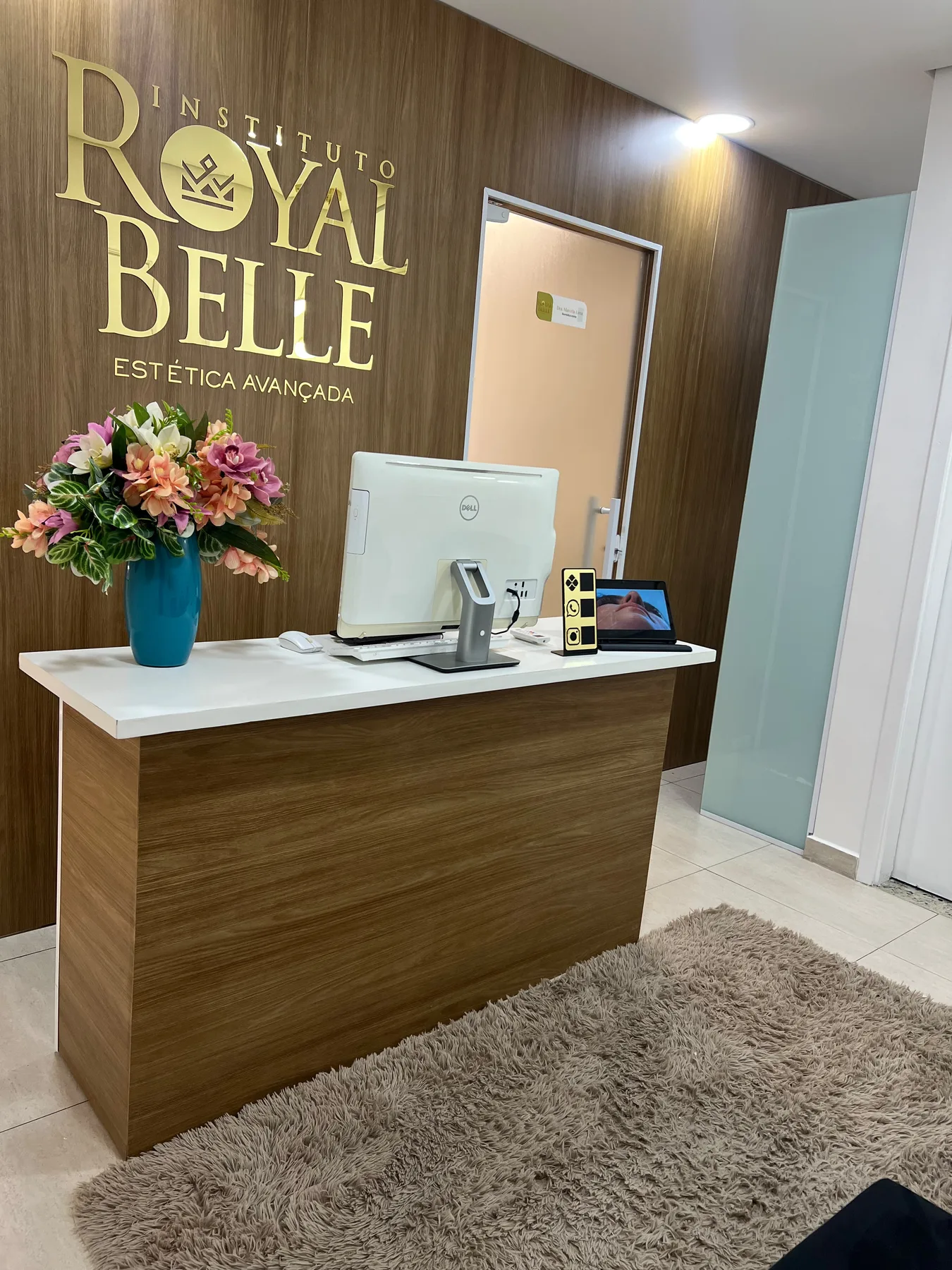 Recepção do Instituto Royal Belle
